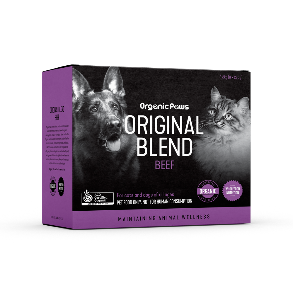 Organic Paws - Original Blend (Beef 2.2 kg)
